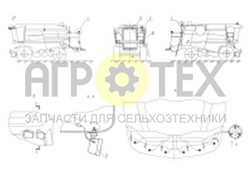 Чертеж Монтаж электрооборудования (101.10.17.000-02)